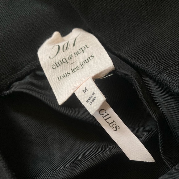 Cinq a Sept Giles Cargo Joggers Women’s size Medium in Black - Picture 6 of 7